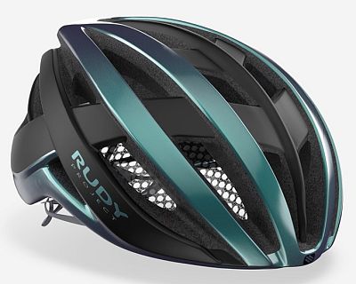 Превью  Шлем велосипедный RUDY PROJECT Venger Iridescent Blue Shiny/Black Matte